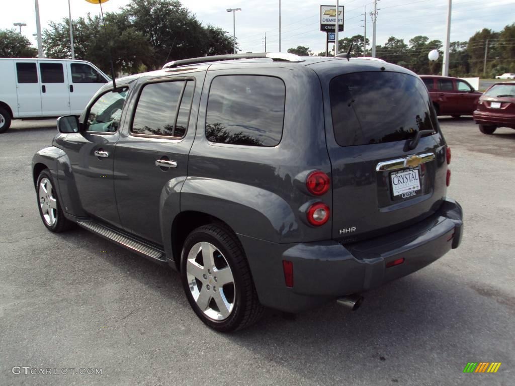2008 HHR LT - Dark Gray Metallic / Gray photo #3