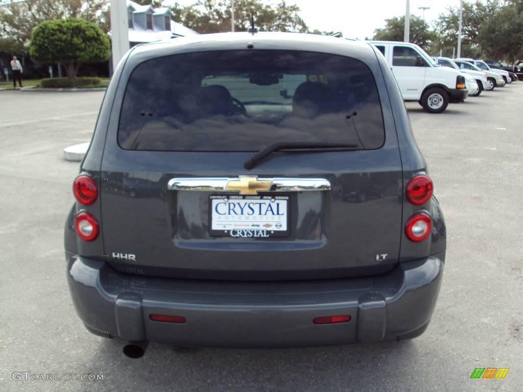 2008 HHR LT - Dark Gray Metallic / Gray photo #8