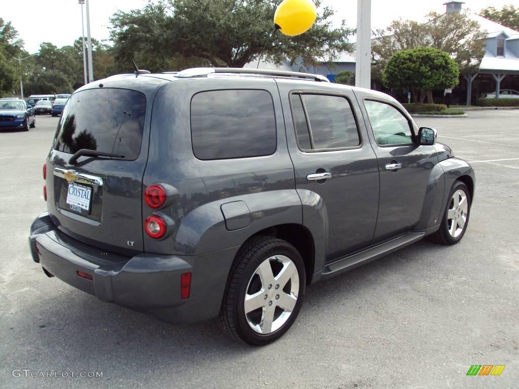 2008 HHR LT - Dark Gray Metallic / Gray photo #9