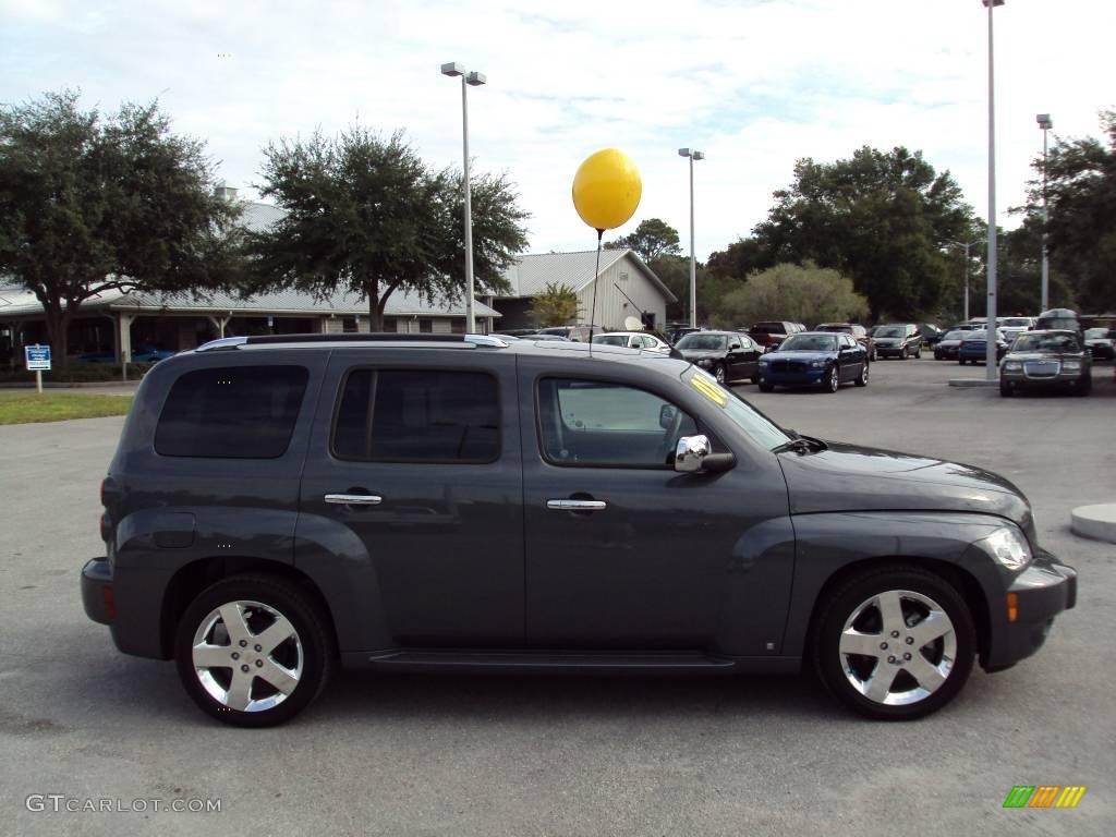 2008 HHR LT - Dark Gray Metallic / Gray photo #10