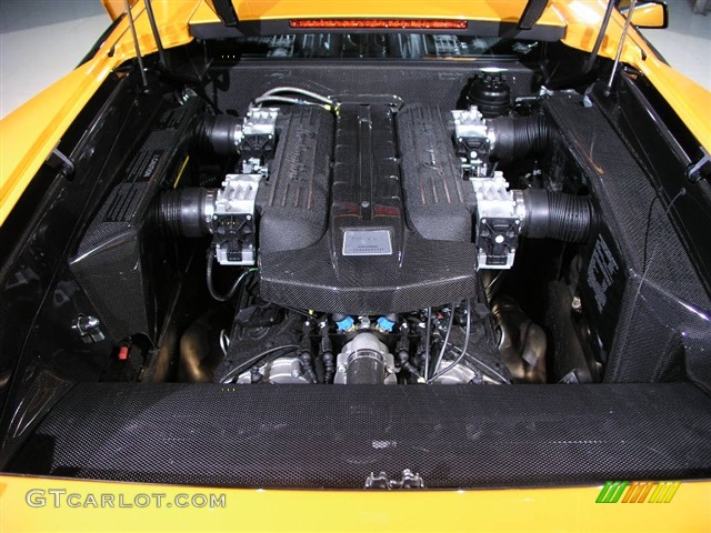 2008 Lamborghini Murcielago LP640 Coupe 6.5 Liter DOHC 48-Valve VVT V12 Engine Photo #226051