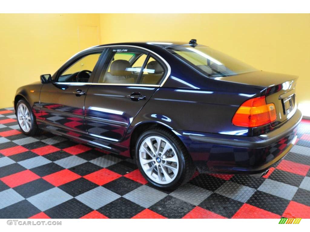 2005 3 Series 330xi Sedan - Orient Blue Metallic / Sand photo #4