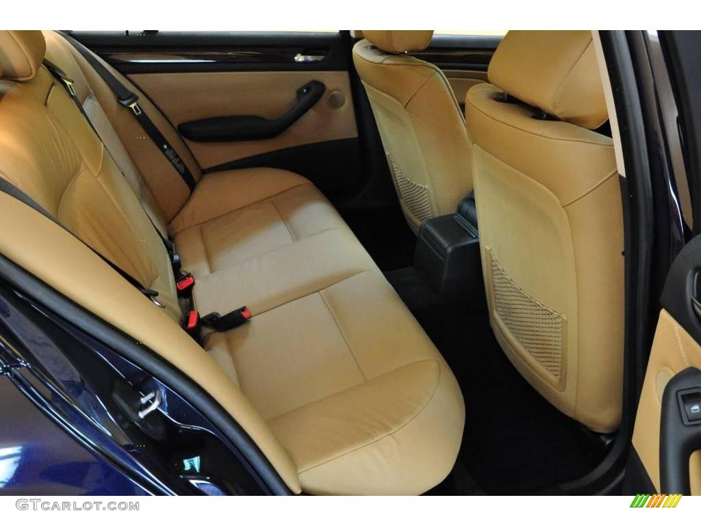2005 3 Series 330xi Sedan - Orient Blue Metallic / Sand photo #15