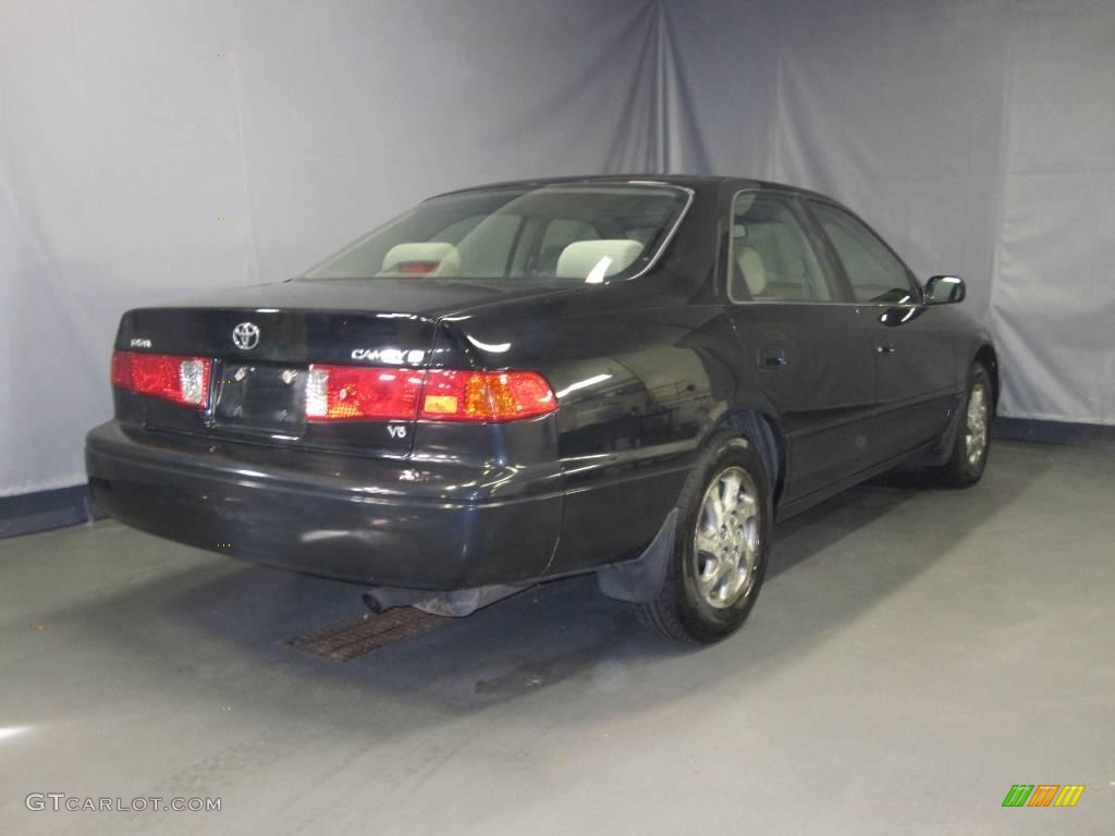 2000 Camry LE V6 - Black / Oak photo #3