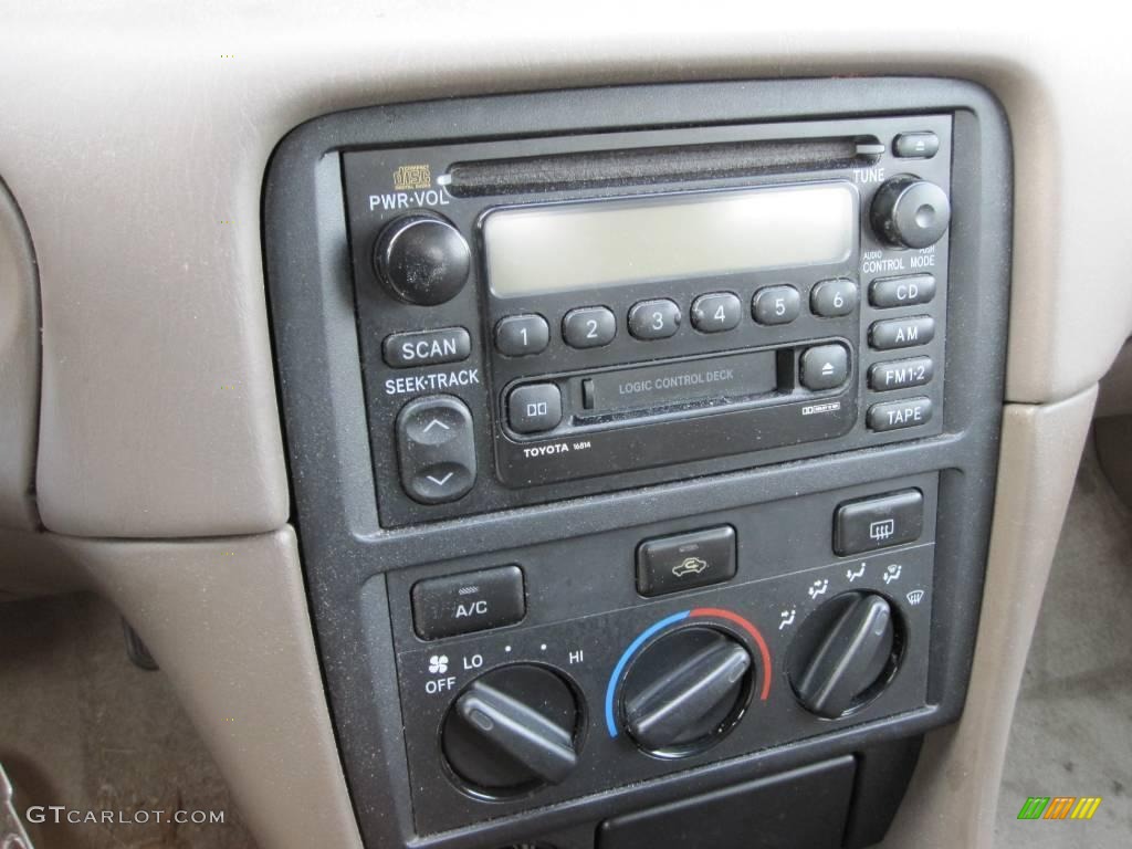 2000 Camry LE V6 - Black / Oak photo #8
