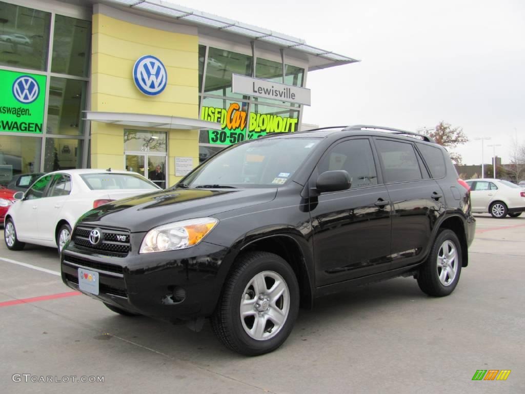 2007 RAV4 V6 - Black / Taupe photo #1