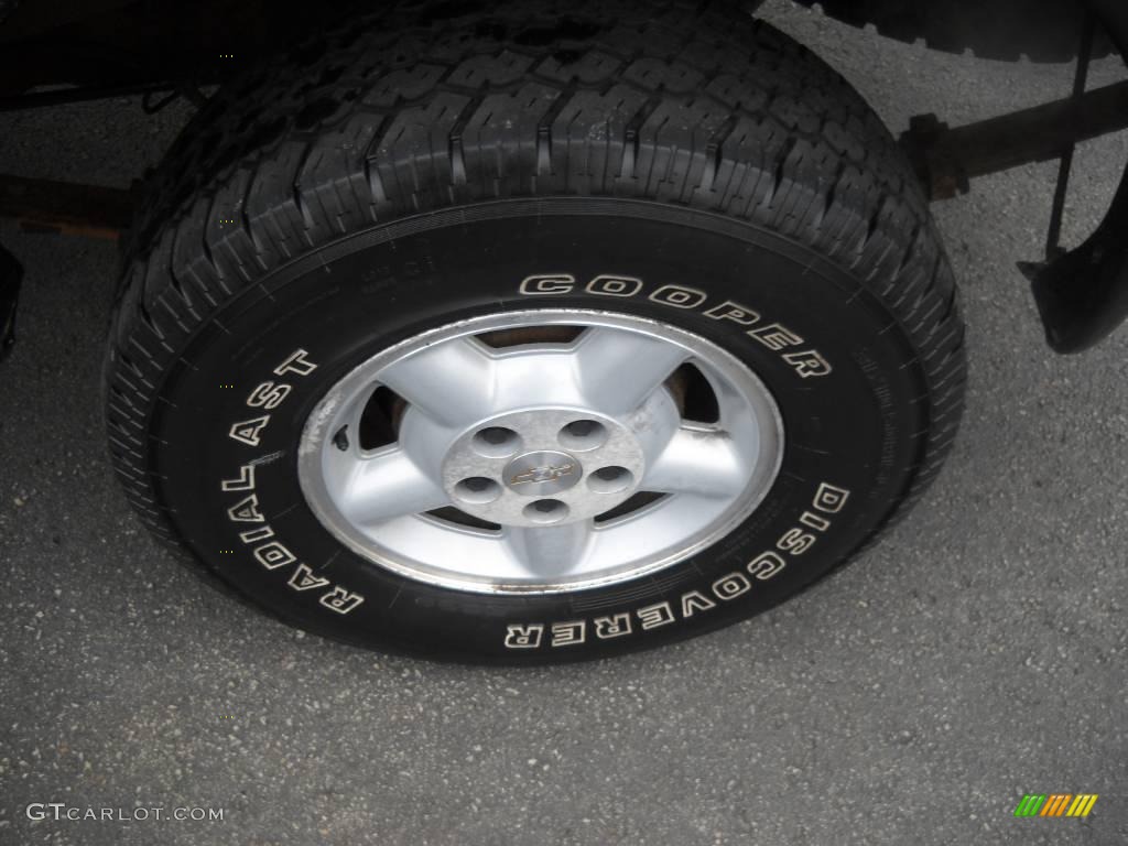 1995 S10 LS Extended Cab 4x4 - Victory Red / Gray photo #12