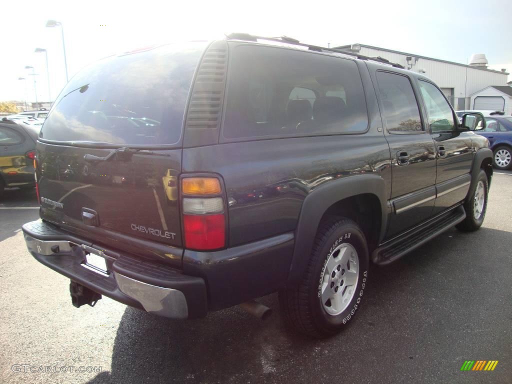 2004 Suburban 1500 LT 4x4 - Dark Gray Metallic / Tan/Neutral photo #7