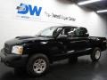 2005 Black Dodge Dakota SLT Quad Cab 4x4  photo #2