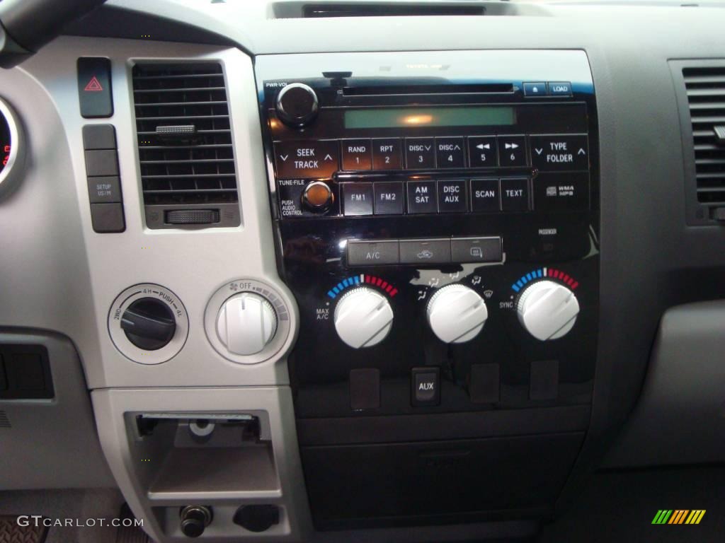 2007 Tundra SR5 Double Cab 4x4 - Black / Graphite Gray photo #36