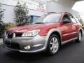 2007 Garnet Red Pearl Subaru Impreza Outback Sport Wagon  photo #3