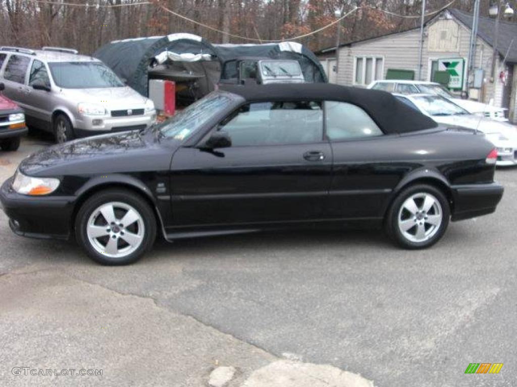 2003 9-3 SE Convertible - Black / Charcoal Grey photo #4