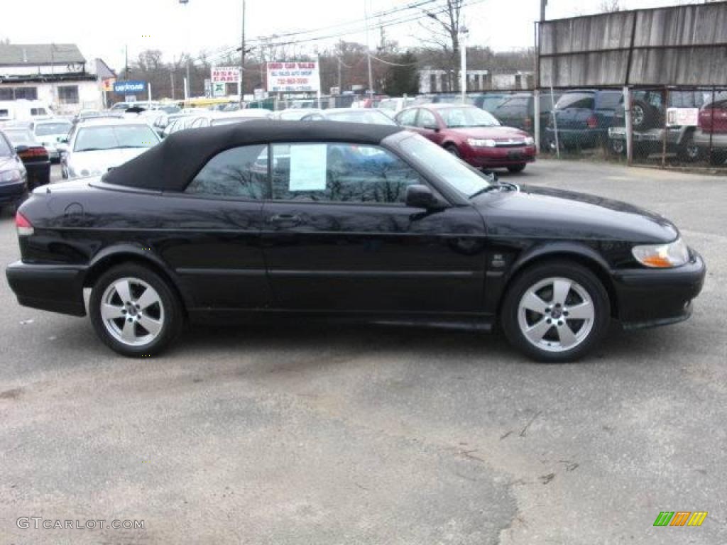 2003 9-3 SE Convertible - Black / Charcoal Grey photo #5