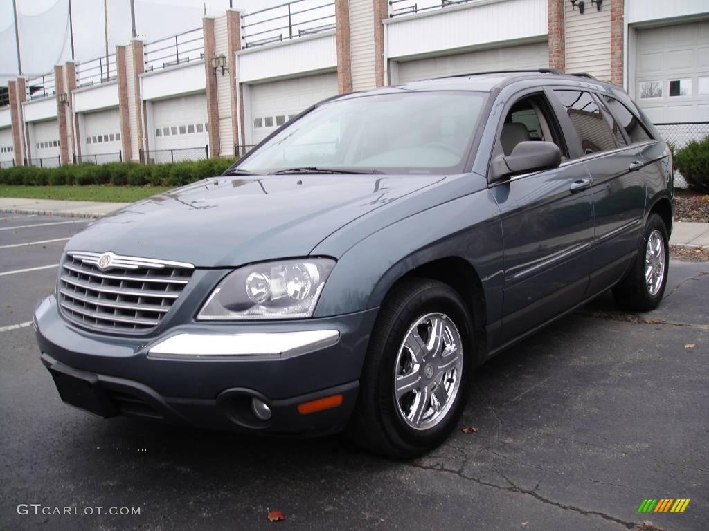 2005 Pacifica Touring AWD - Atlantic Blue Pearl / Light Taupe photo #1