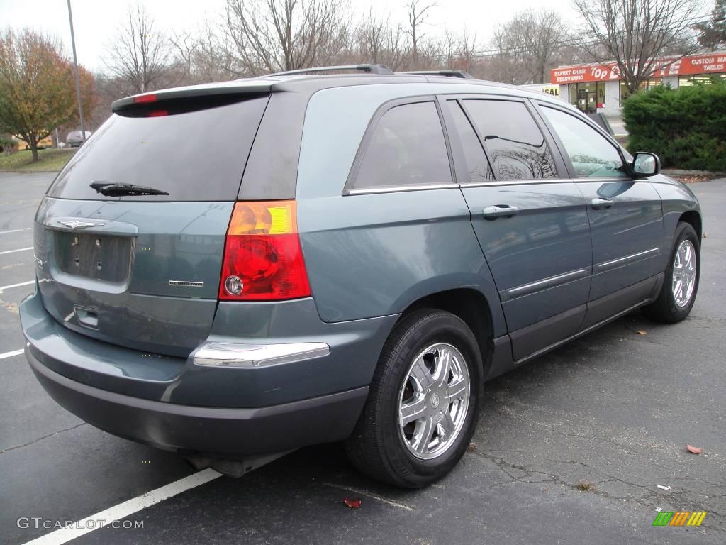 2005 Pacifica Touring AWD - Atlantic Blue Pearl / Light Taupe photo #6