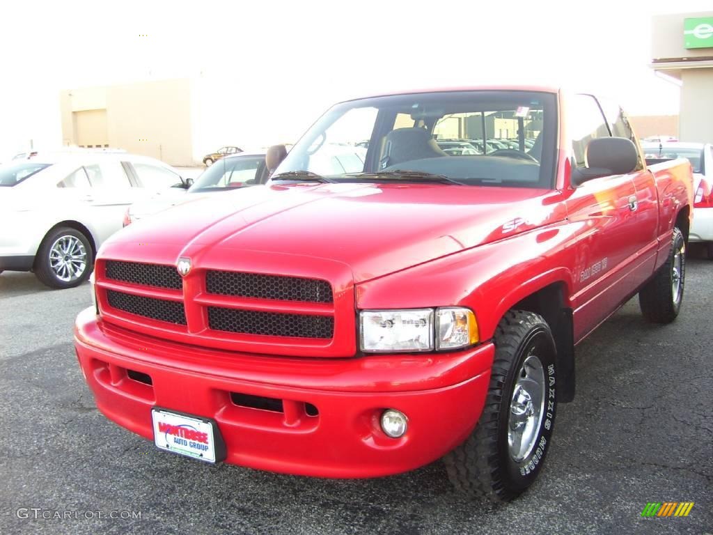 Flame Red Dodge Ram 1500