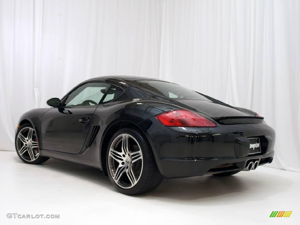 2008 Cayman S Porsche Design Edition 1 - Black / Black photo #7