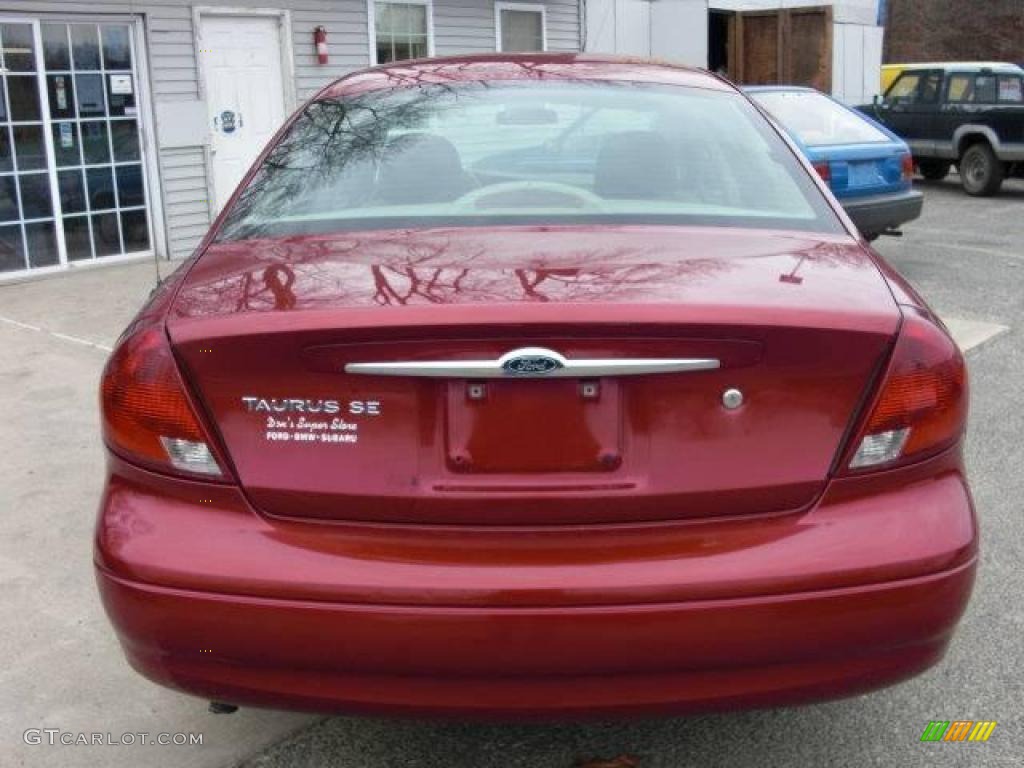 2000 Taurus SES - Toreador Red Metallic / Medium Parchment photo #6