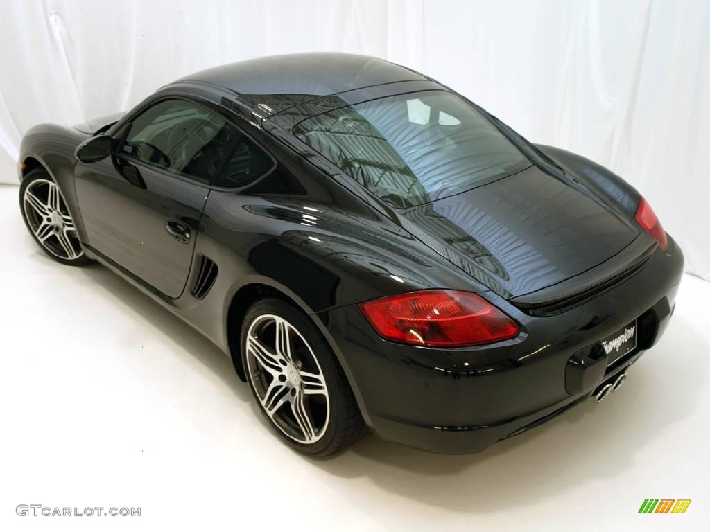 2008 Cayman S Porsche Design Edition 1 - Black / Black photo #16
