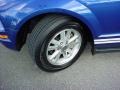 2006 Vista Blue Metallic Ford Mustang V6 Premium Convertible  photo #15