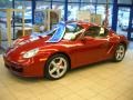 2008 Ruby Red Metallic Porsche Cayman S  photo #1