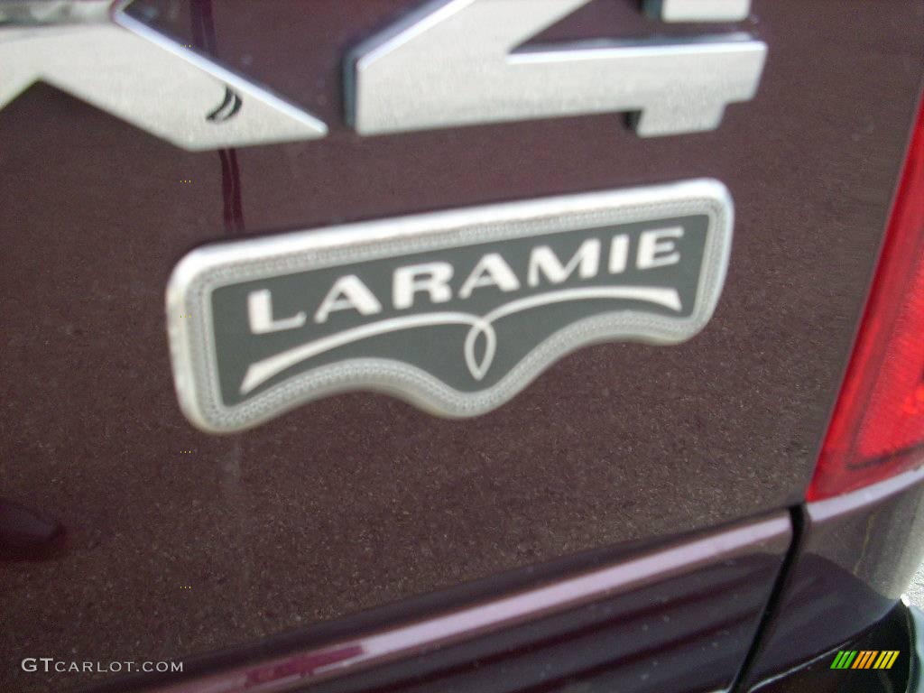 2004 Ram 1500 Laramie Quad Cab 4x4 - Deep Molten Red Pearl / Dark Slate Gray photo #15