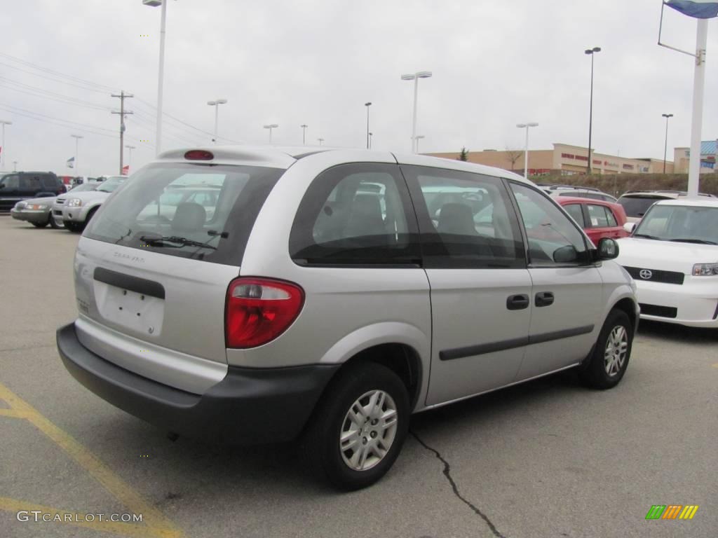 2005 Caravan SE - Bright Silver Metallic / Medium Slate Gray photo #5