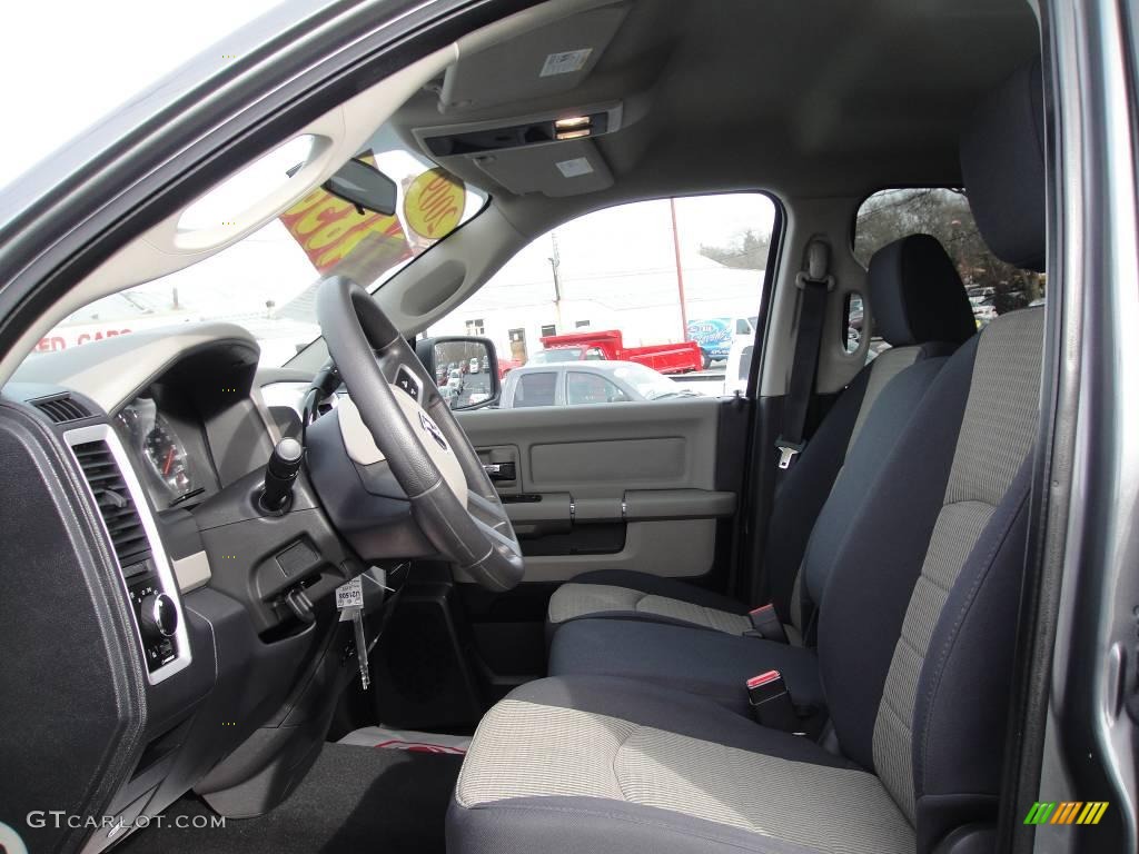 2009 Ram 1500 SLT Quad Cab 4x4 - Mineral Gray Metallic / Dark Slate/Medium Graystone photo #10