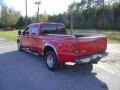 2007 Red Ford F350 Super Duty Lariat Crew Cab Dually  photo #7