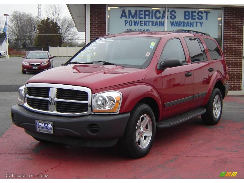 Inferno Red Crystal Pearl Dodge Durango