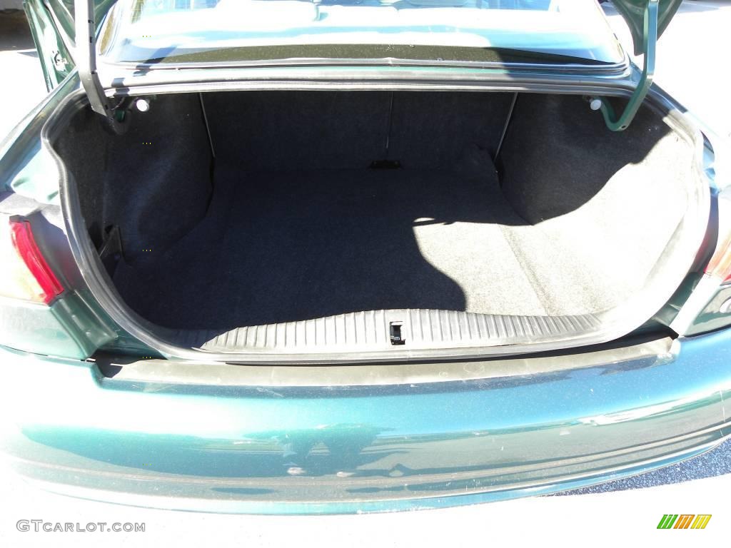 2000 Contour SE Sport - Tropic Green Metallic / Greystone photo #14