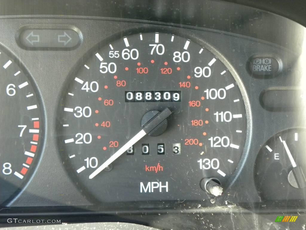 2000 Contour SE Sport - Tropic Green Metallic / Greystone photo #22