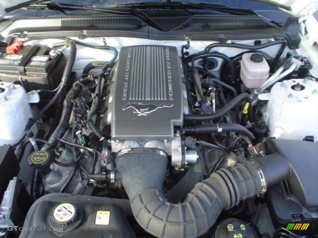 2008 Mustang GT/CS California Special Convertible - Performance White / Charcoal Black/Dove photo #12
