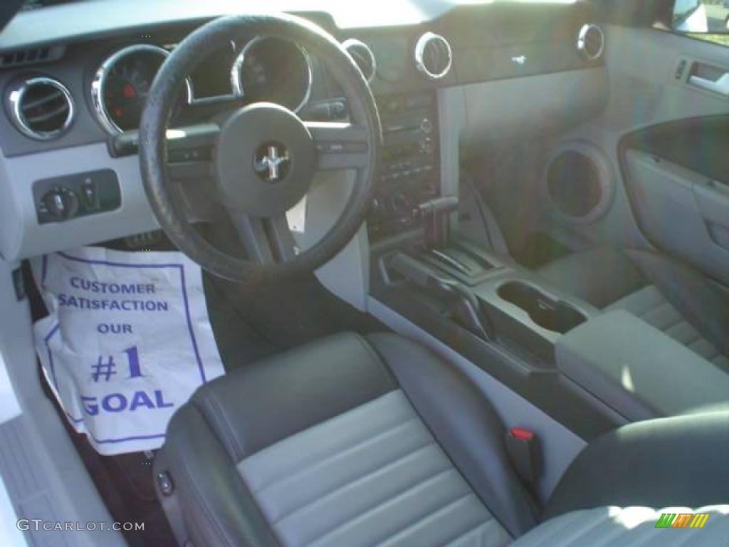 2008 Mustang GT/CS California Special Convertible - Performance White / Charcoal Black/Dove photo #23