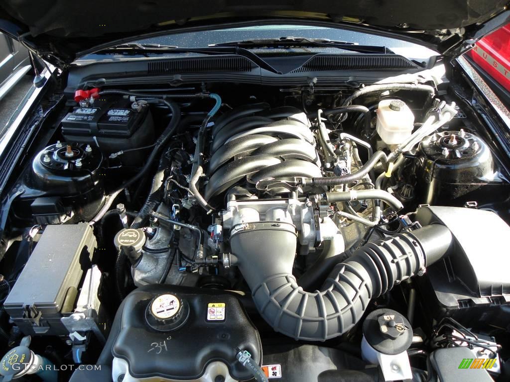 2008 Mustang GT Premium Convertible - Black / Black photo #16