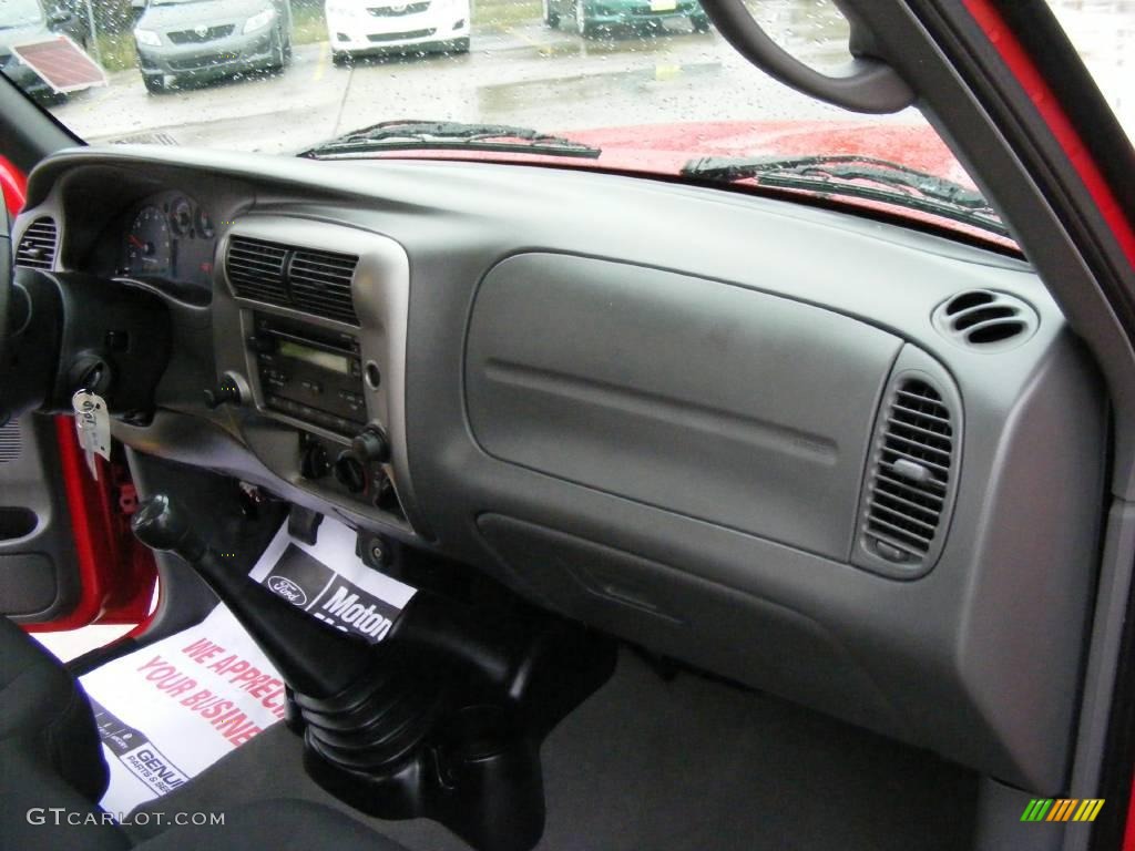 2007 Ranger XLT Regular Cab - Torch Red / Medium Dark Flint photo #24