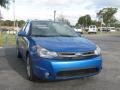 2010 Blue Flame Metallic Ford Focus SES Sedan  photo #9