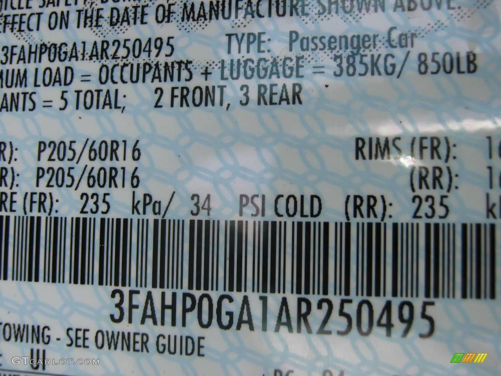 2010 Fusion S - Brilliant Silver Metallic / Medium Light Stone photo #15