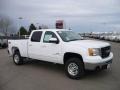 2009 Summit White GMC Sierra 2500HD SLT Crew Cab 4x4  photo #1