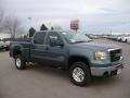 2009 Stealth Gray Metallic GMC Sierra 2500HD SLE Crew Cab 4x4  photo #1