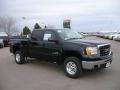 2009 Onyx Black GMC Sierra 2500HD SLT Crew Cab 4x4  photo #1