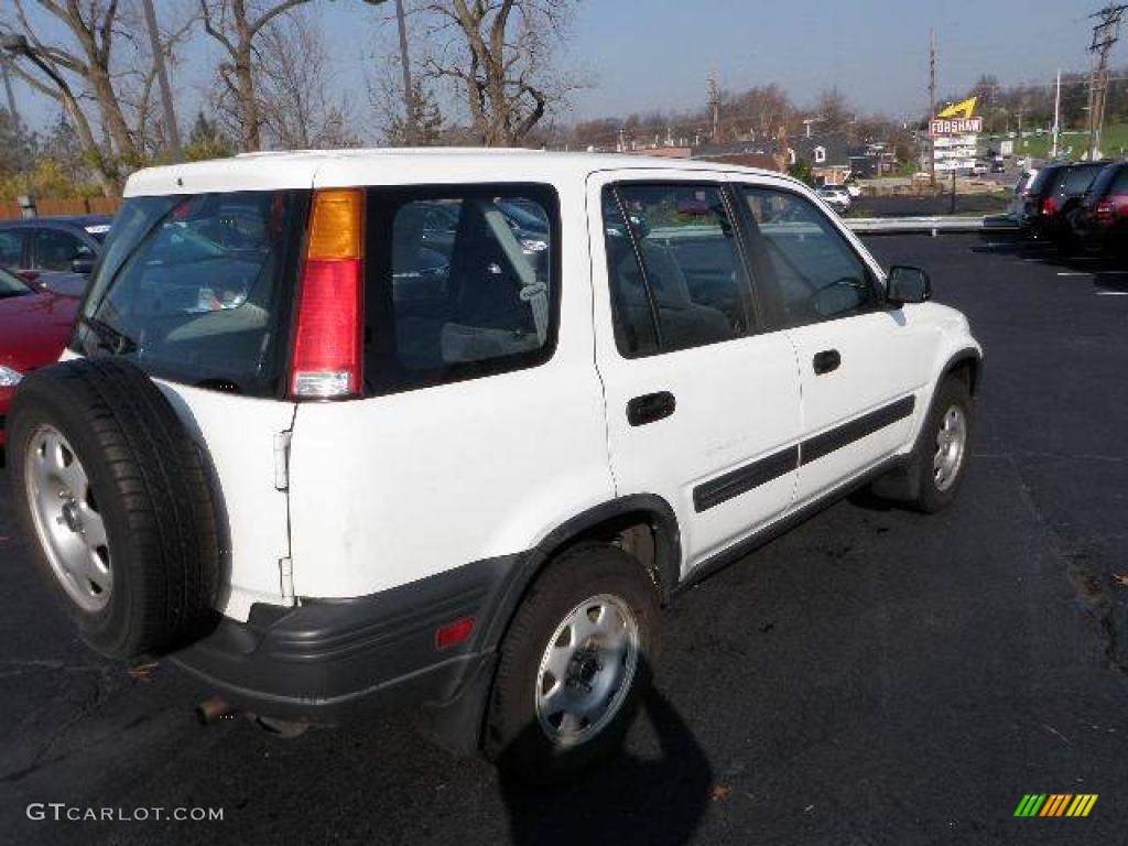 1999 CR-V LX 4WD - Taffeta White / Charcoal photo #5