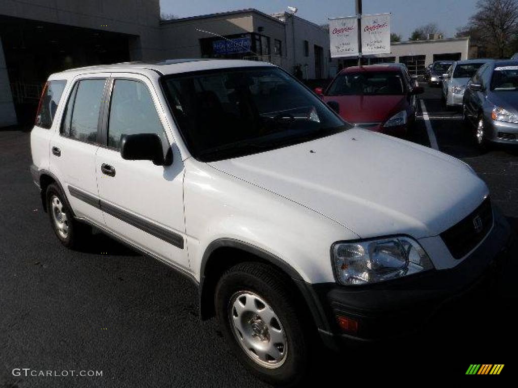 1999 CR-V LX 4WD - Taffeta White / Charcoal photo #7