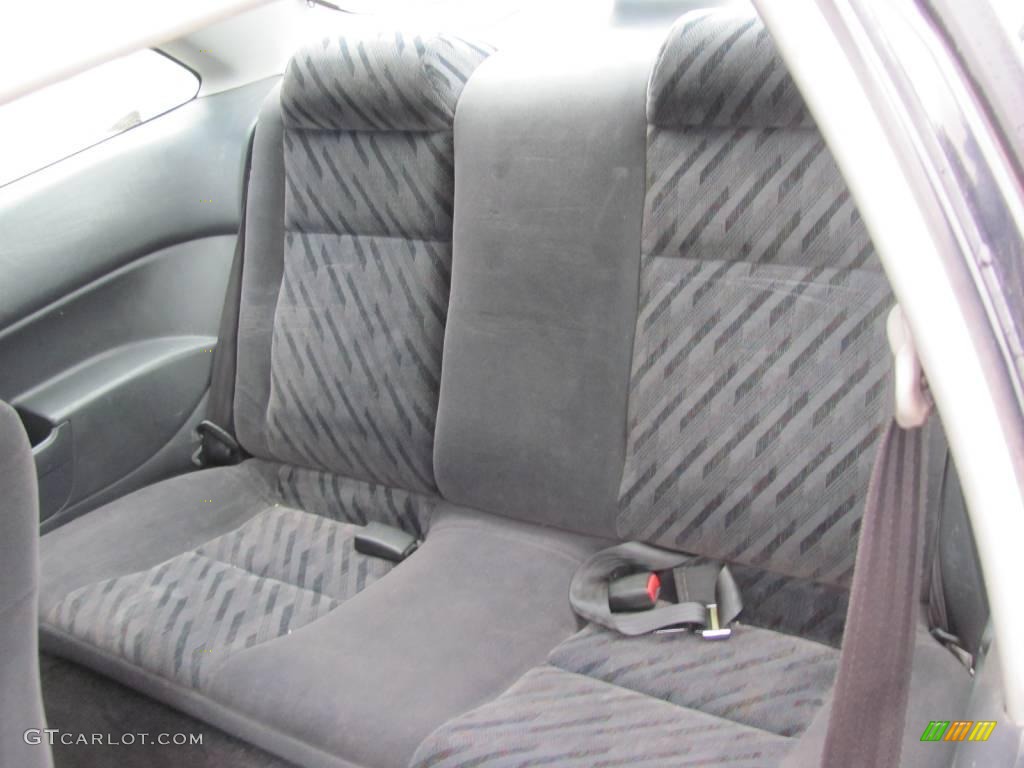 1999 Civic Si Coupe - Flamenco Black Pearl / Dark Gray photo #14
