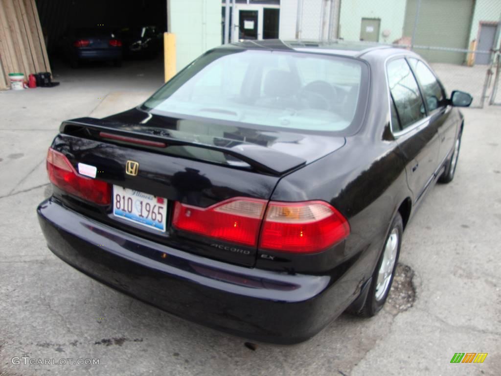 2000 Accord EX-L Sedan - Nighthawk Black Pearl / Quartz photo #9