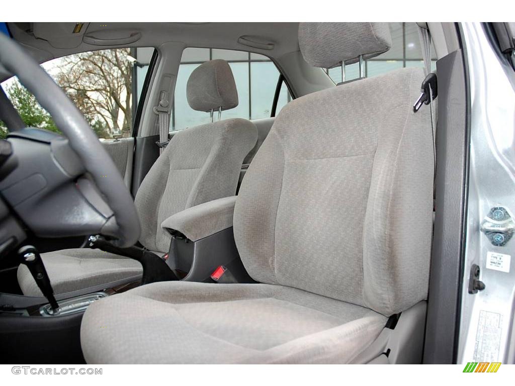 2002 Accord SE Sedan - Satin Silver Metallic / Quartz Gray photo #12