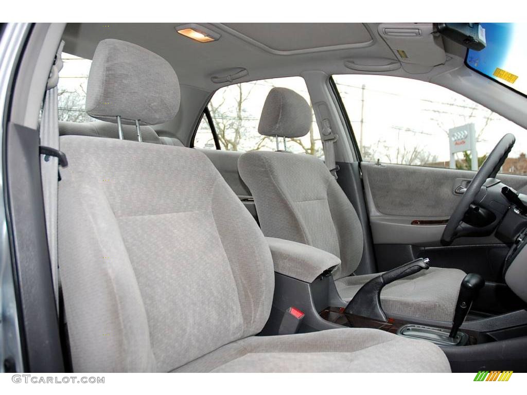 2002 Accord SE Sedan - Satin Silver Metallic / Quartz Gray photo #21