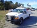 2001 Oxford White Ford F250 Super Duty XL Regular Cab  photo #1