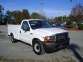 2001 Oxford White Ford F250 Super Duty XL Regular Cab  photo #3