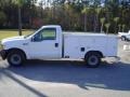 2001 Oxford White Ford F250 Super Duty XL Regular Cab  photo #8